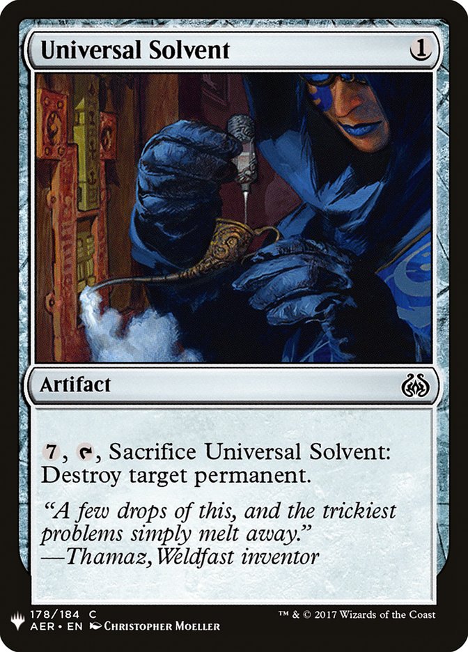 Universal Solvent [Mystery Booster] (MB1 1648)