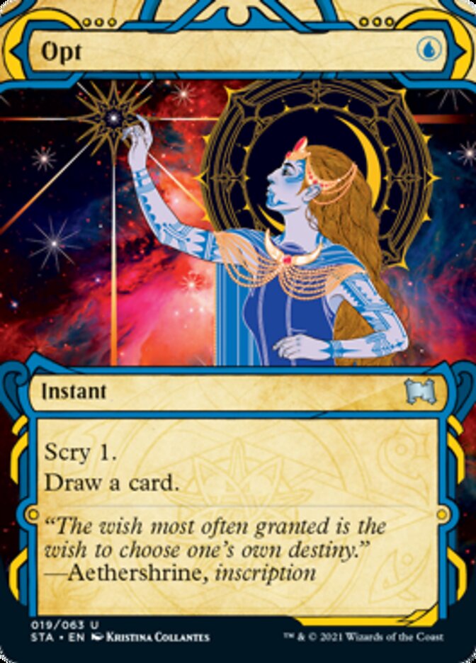 Opt (Etched Foil) [Strixhaven Mystical Archive] (STA 19)
