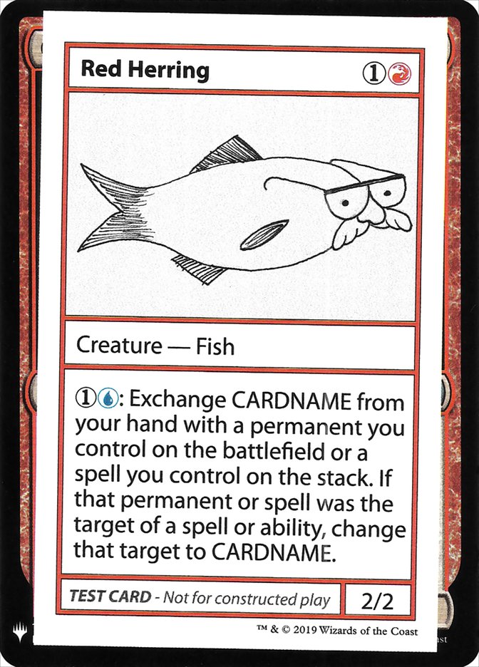 Red Herring [Mystery Booster Playtest Cards] (CMB1 62)
