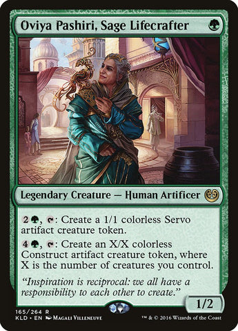 Oviya Pashiri, Sage Lifecrafter [Kaladesh] (KLD 165)