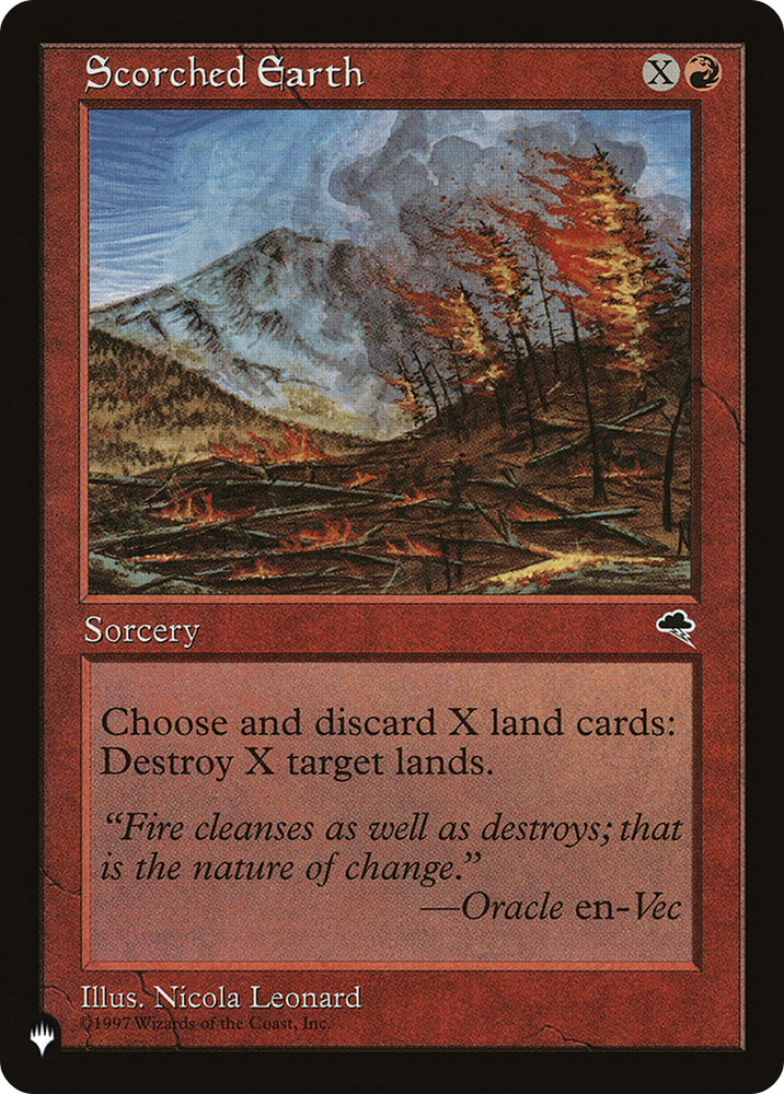 Scorched Earth [The List] (LTMP 200)