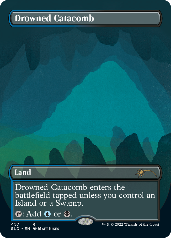 Drowned Catacomb (Borderless) [Secret Lair Drop Series] (SLD 457)
