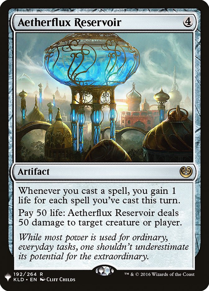 Aetherflux Reservoir [Mystery Booster] (MB1 1539)