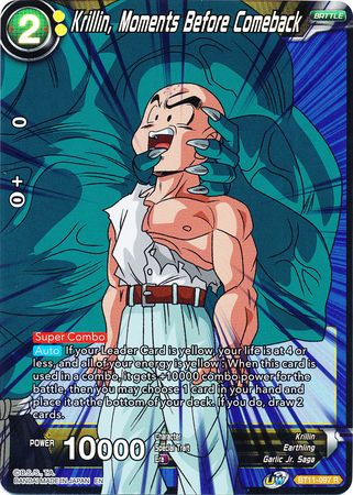 Krillin, Moments Before Comeback [BT11-097]
