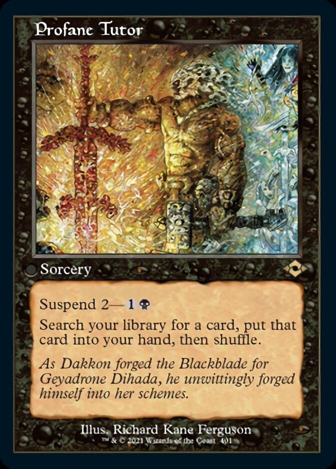 Profane Tutor (Retro) [Modern Horizons 2] (MH2 401)