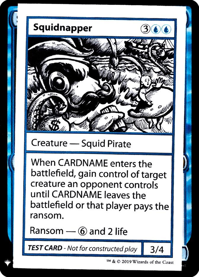 Squidnapper [Mystery Booster Playtest Cards] (CMB1 29)