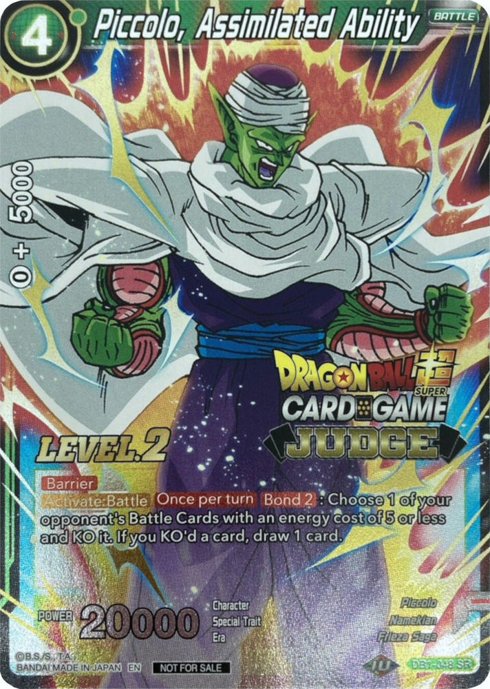 Piccolo, Assimilated Ability (Level 2) [DB1-048]