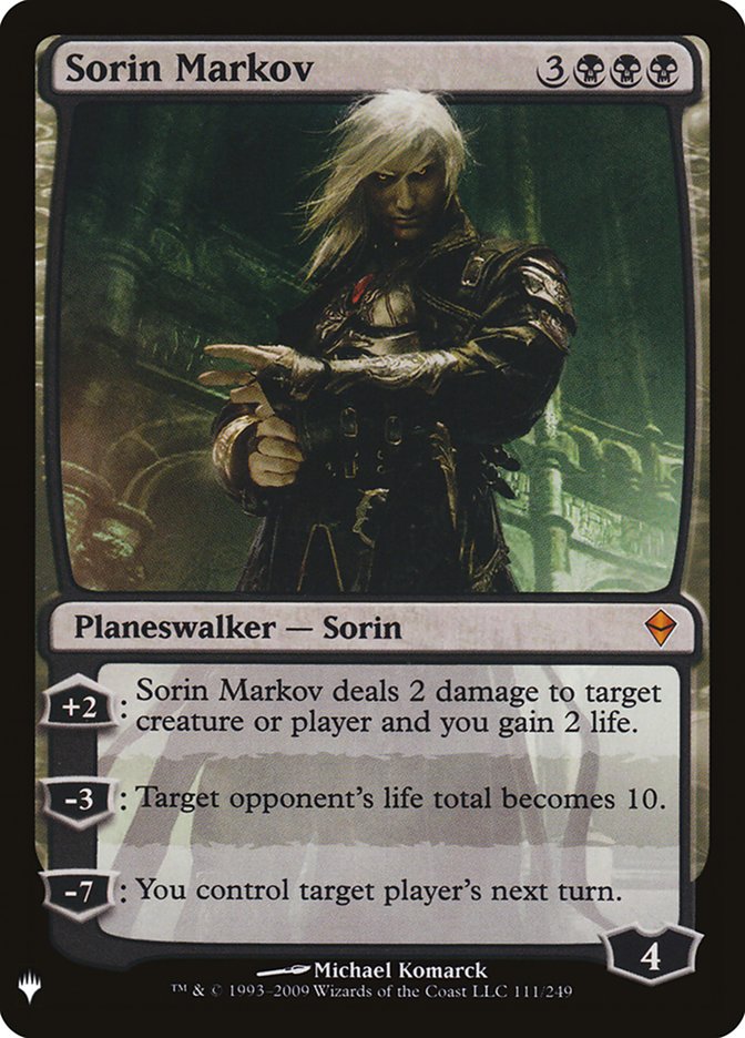 Sorin Markov [Mystery Booster] (MB1 778)