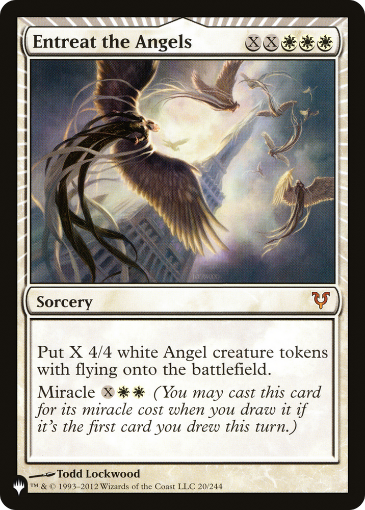 Entreat the Angels (AVR) [Secret Lair: Angels]