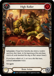 High Roller (Red) [EVR005] 1st Edition Normal