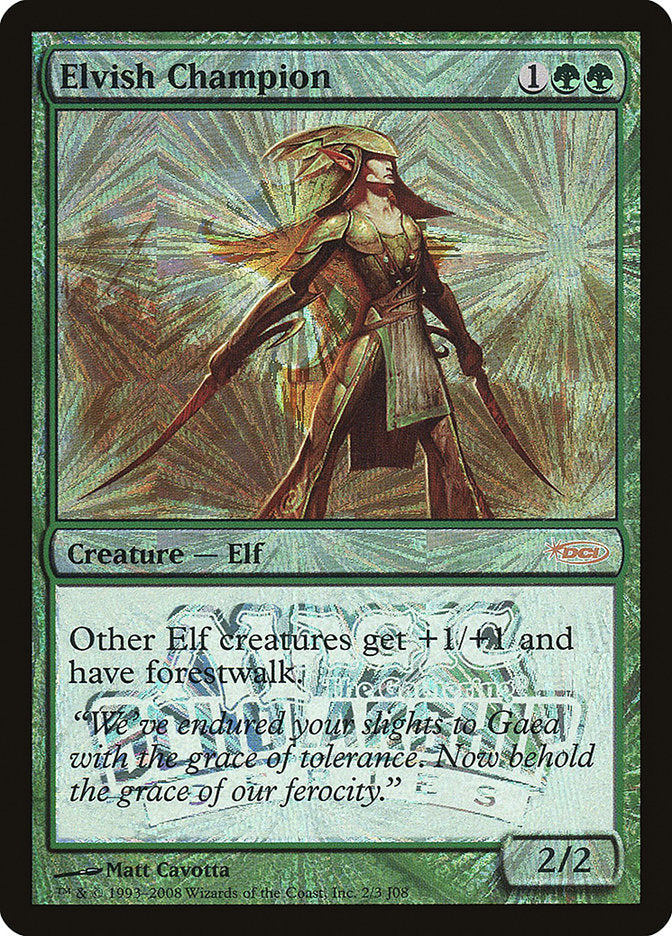 Elvish Champion (Scholarship Series) [Junior Super Series] (PSUS 17)