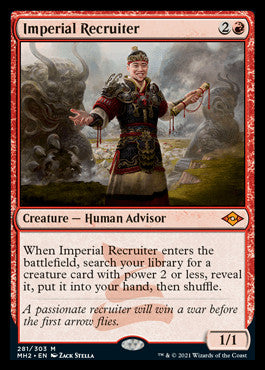 Imperial Recruiter (Etched Foil) [Modern Horizons 2] (MH2 281)