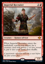 Imperial Recruiter (Etched Foil) [Modern Horizons 2] (MH2 281)