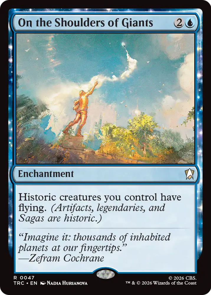 On the Shoulders of Giants (Surge Foil) [Star Trek Commander]