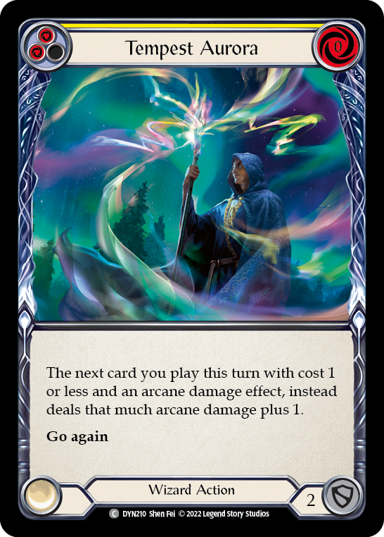 Tempest Aurora [DYN210] (Dynasty)  Rainbow Foil