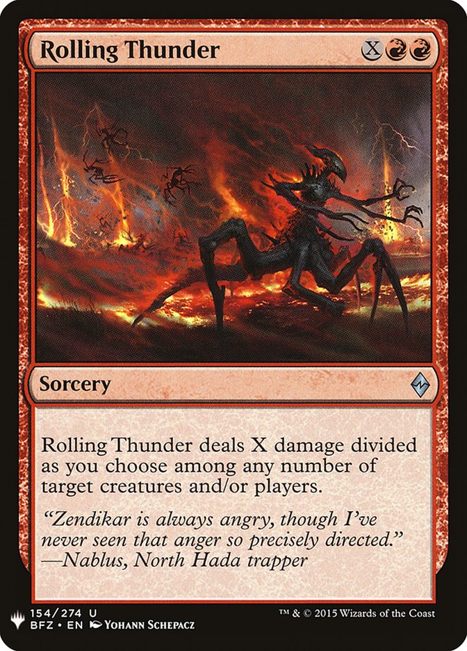 Rolling Thunder [Mystery Booster] (MB1 1043)