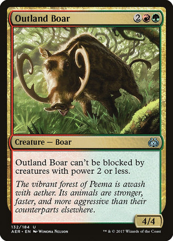 Outland Boar [Aether Revolt] (AER 132)