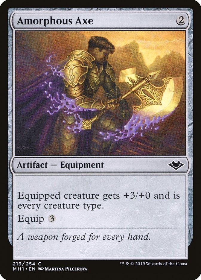 Amorphous Axe [Modern Horizons] (MH1 219)