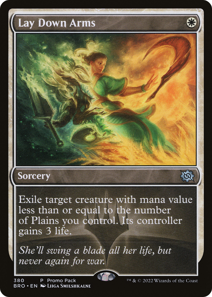 Lay Down Arms [The Brothers' War: Promo Pack]