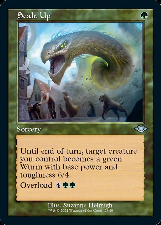 Scale Up (Retro Etched Foil) [Modern Horizons 2] (H1R 23)