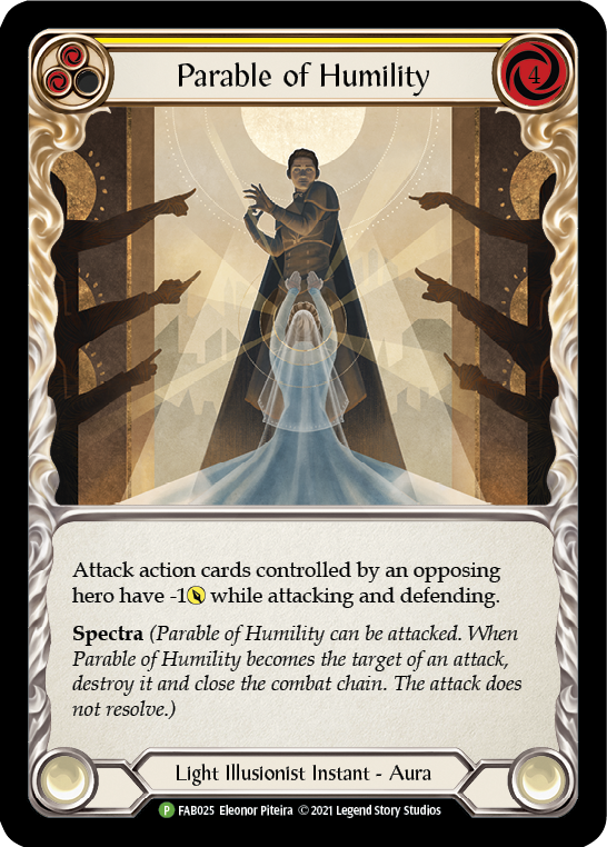 Parable of Humility [FAB025] Cold Foil