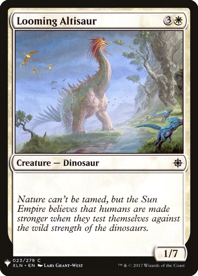 Looming Altisaur [Mystery Booster] (MB1 165)