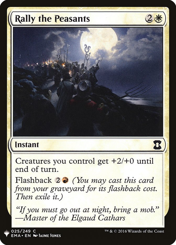 Rally the Peasants [Mystery Booster] (MB1 204)