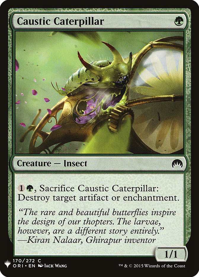 Caustic Caterpillar [Mystery Booster] (MB1 1157)