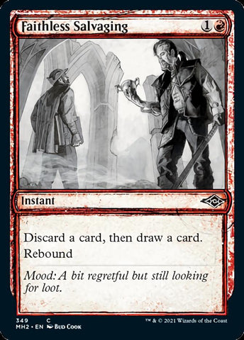 Faithless Salvaging (Sketch) [Modern Horizons 2] (MH2 349)