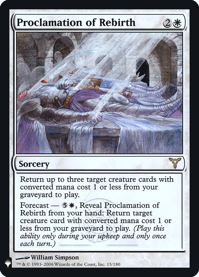 Proclamation of Rebirth [Mystery Booster] (FMB1 11)