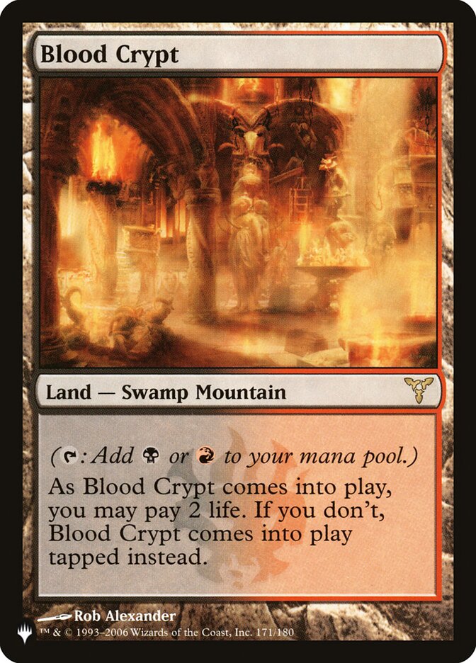 Blood Crypt [The List] (LDIS 171)