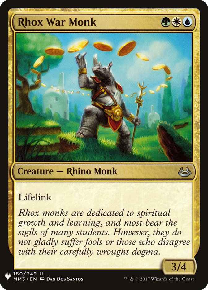 Rhox War Monk [Mystery Booster] (MB1 1474)
