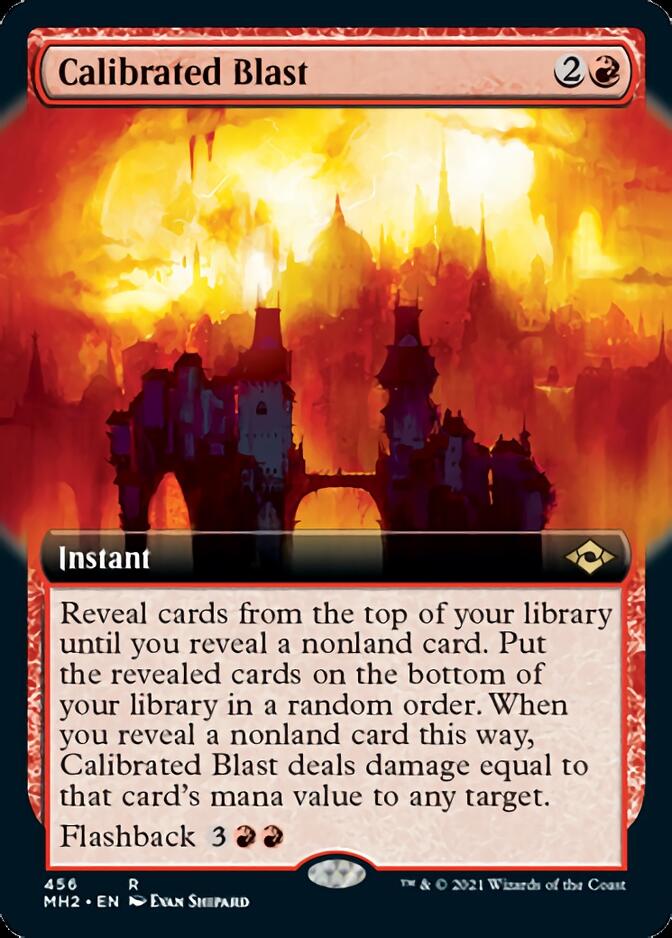Calibrated Blast (Extended) [Modern Horizons 2] (MH2 456)
