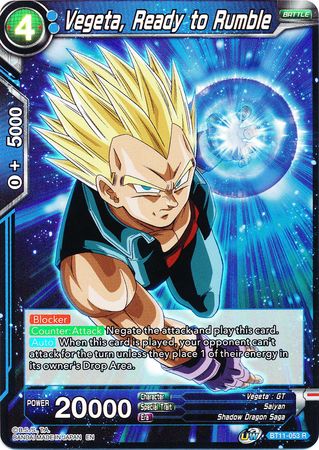 Vegeta, Ready to Rumble [BT11-053]