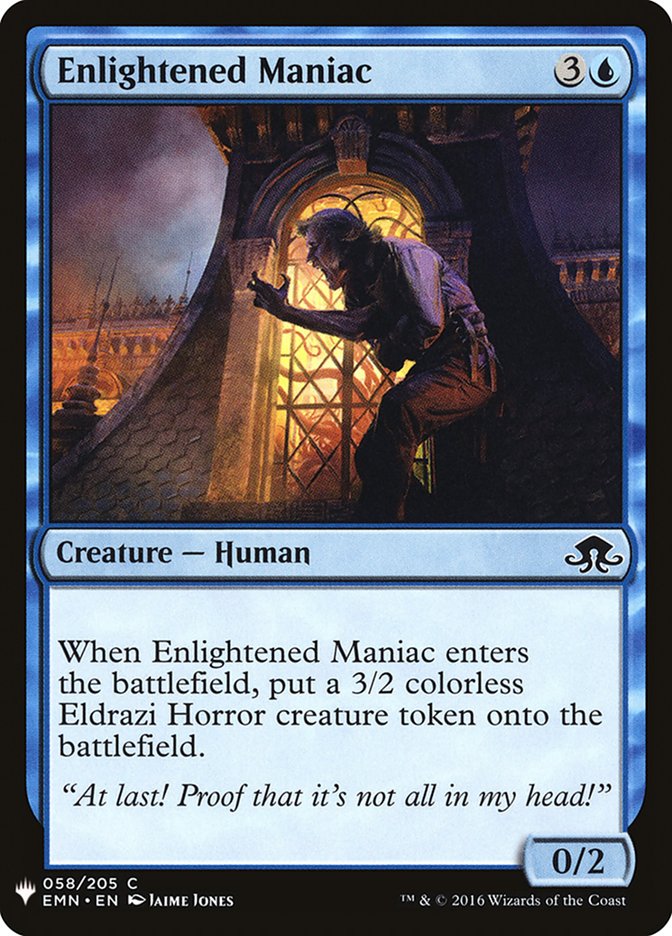 Enlightened Maniac [Mystery Booster] (MB1 364)