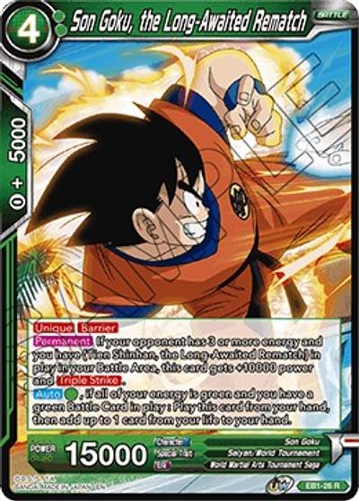 Son Goku, the Long-Awaited Rematch [EB1-026]