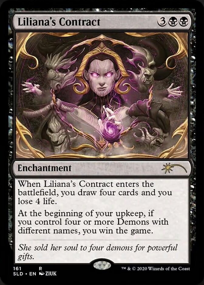 Liliana's Contract [Secret Lair Drop] (SLD 161)