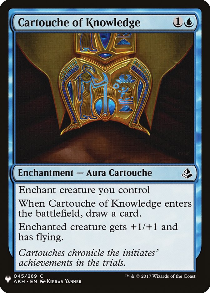 Cartouche of Knowledge [Mystery Booster] (MB1 309)