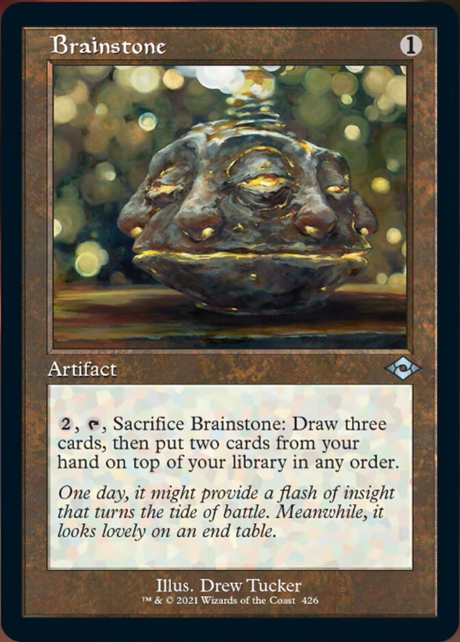 Brainstone (Retro Etched Foil) [Modern Horizons 2] (MH2 426)