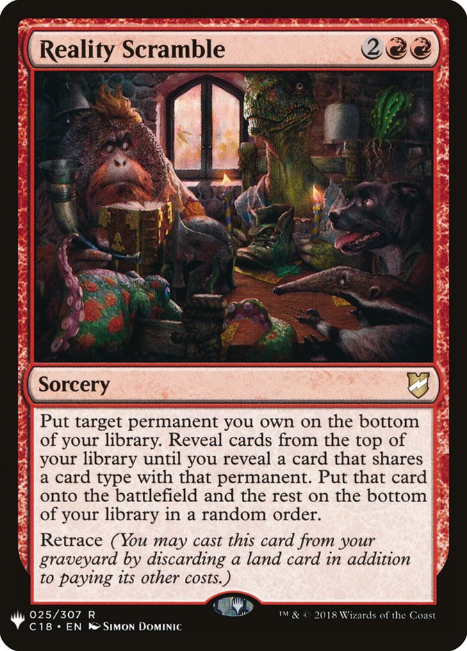 Reality Scramble [Mystery Booster] (MB1 1034)