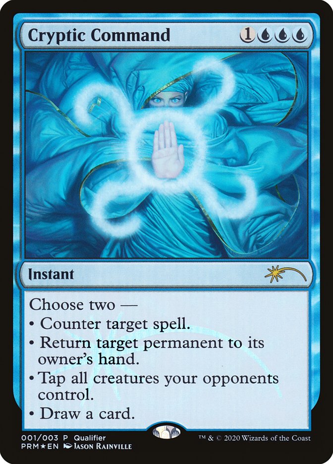 Cryptic Command (Qualifier) [Pro Tour Promos] (PPRO 2020 01 01)