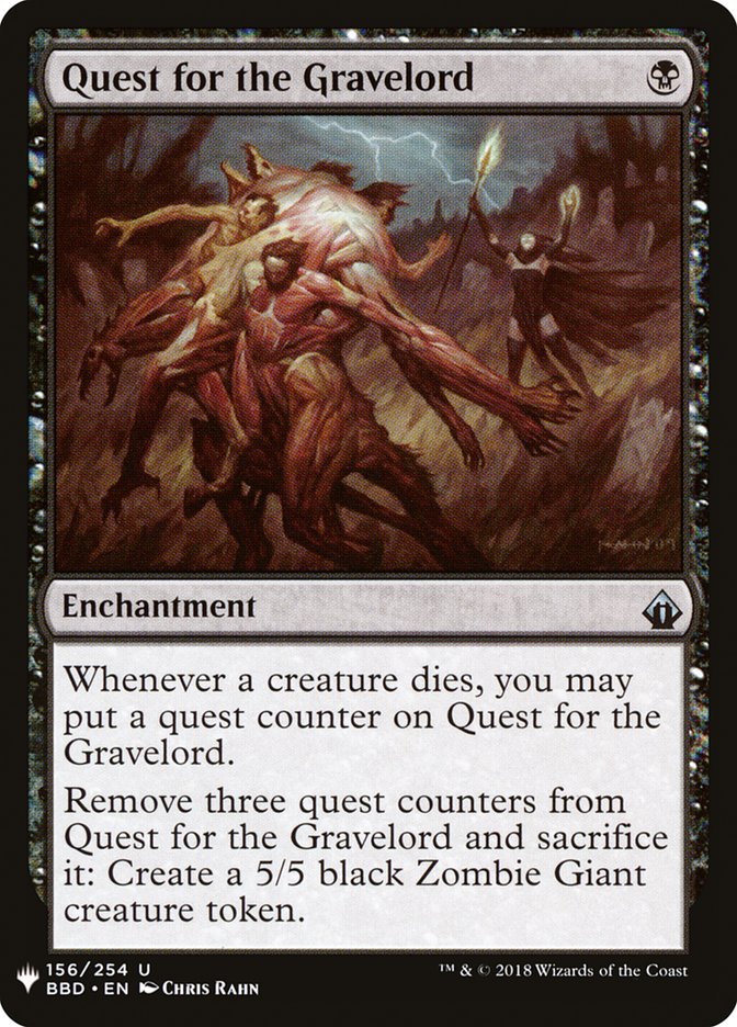 Quest for the Gravelord [Mystery Booster] (MB1 741)