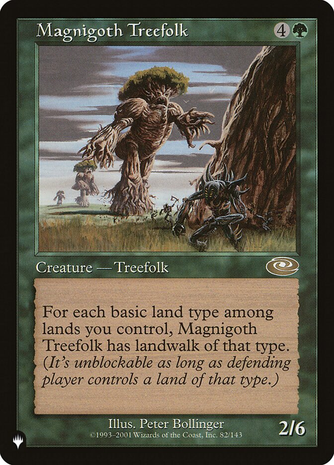 Magnigoth Treefolk [The List] (LPLS 82)