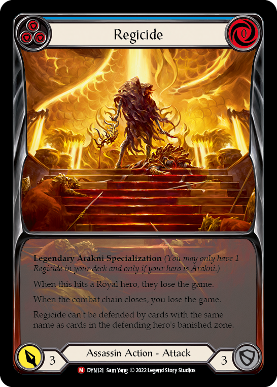 Regicide [DYN121] (Dynasty)  Rainbow Foil
