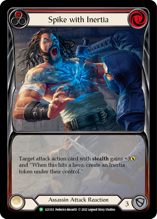 Spike with Inertia [LGS131] (Promo)  Rainbow Foil