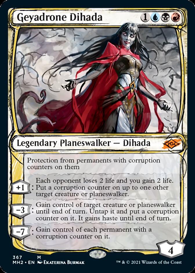 Geyadrone Dihada (Sketch) [Modern Horizons 2] (MH2 367)