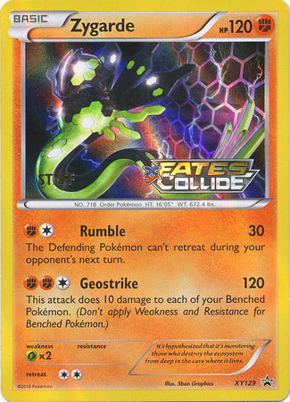 Zygarde (Staff) (XY129) [XY: Black Star Promos]