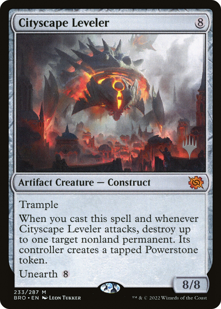 Cityscape Leveler [The Brothers' War: Promo Pack]