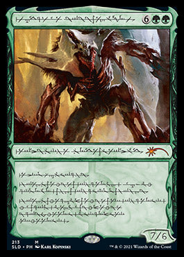 Vorinclex, Voice of Hunger (Phyrexian) [Secret Lair Drop Series] (SLD 213)
