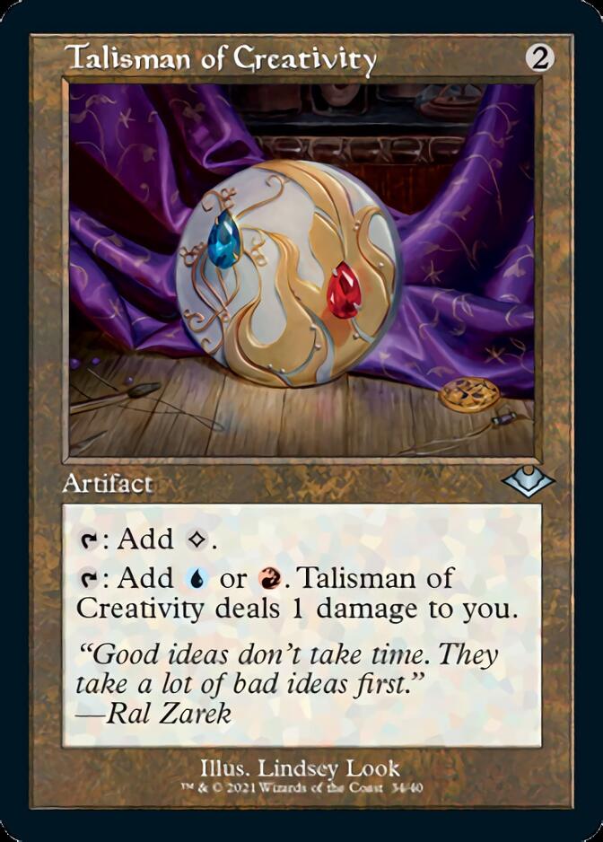Talisman of Creativity (Retro) [Modern Horizons 2] (H1R 34)